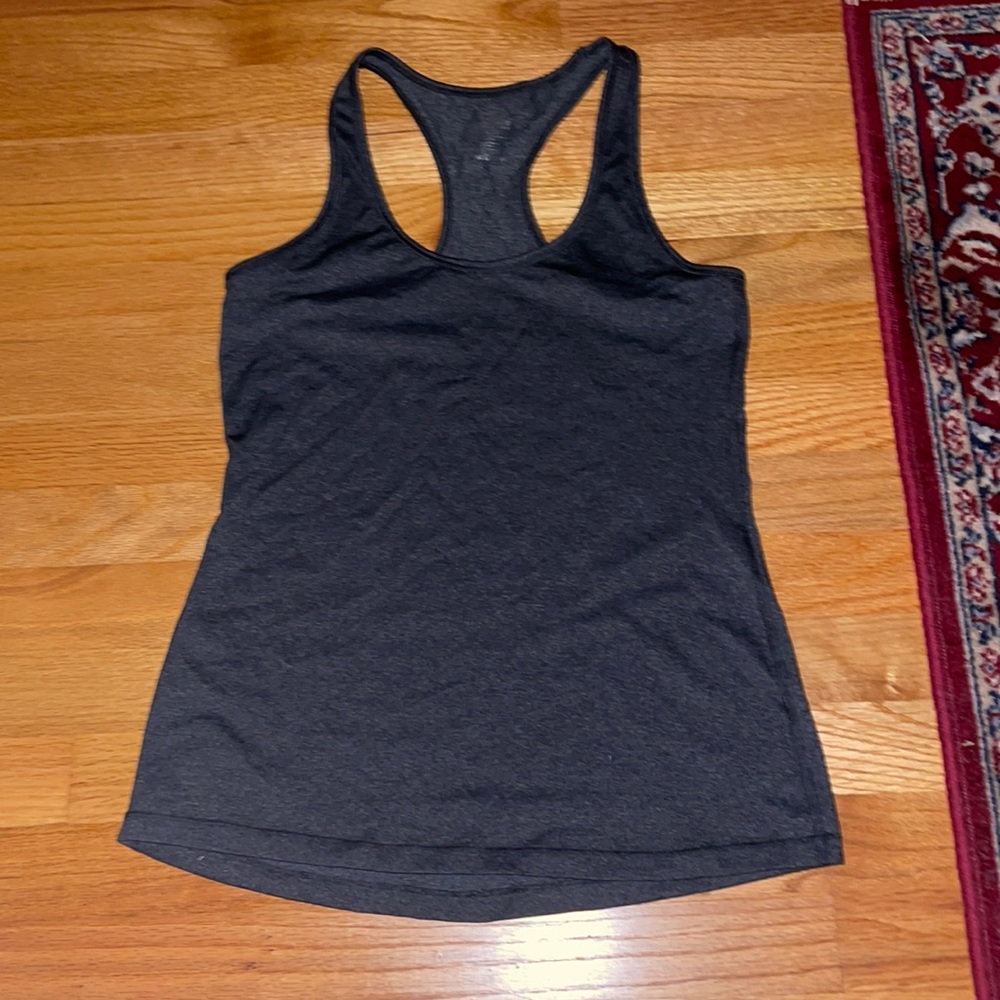 Athletic racerback tank